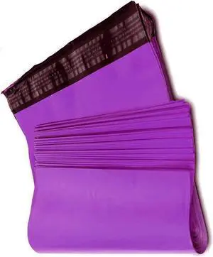 iMBAPrice Poly Mailers Shipping Envelopes Bags, 10 x 13 - inches , 100 Bags (Purple)