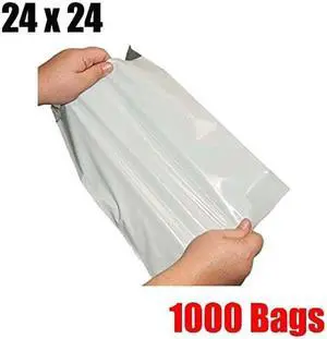 iMBAPrice 1000 24x24 White Poly MAILERS ENVELOPES Bags 24 x 24