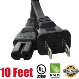 iMBAPrice® 10 Feet Long AC Power Adapter Cord for Microsoft Xbox (Original Xbox) [Bulk Packed]