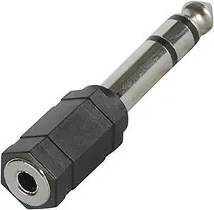 iMBAPrice 3.5mm (Female) Stereo Jack to 1/4inch (Male) Stereo Plug Adapter