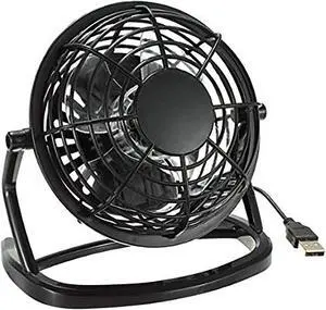 iMBAPrice Quiet USB Mini Desktop Fan with ON/OFF Switch - Black