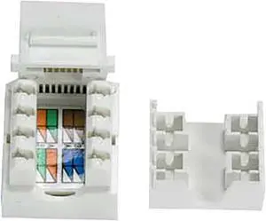iMBAPrice - Cat5e Punch Down Keystone Jack - White