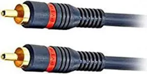 iMBAPrice 1RCA Male to 1RCA Male Home Theater Audio Cable - 6 Feet - 1 RCA - 1 RCA
