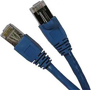 iMBAprice - Pro iMBA Series Patch Cable - Cat6 Shielded Patch Cable Molded Blue - 100 Feet