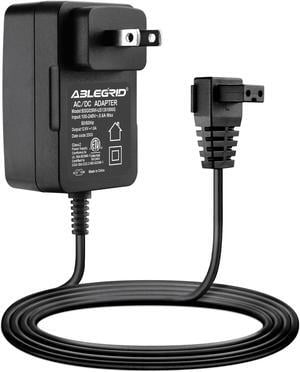 ABLEGRID 2-Prong 12.6V AC/DC Adapter Compatible with Summer Waves P56000024 11.1V 2600mAh 11.1VDC Lithium-ion Battery Robotic Cordless Rechargeable Swimming Pool Vacuum Cleaner Power Supply Charger