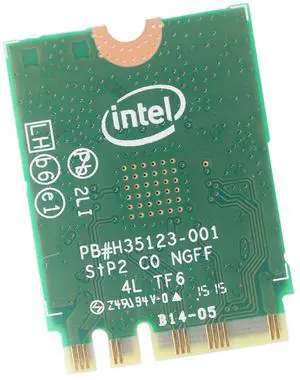 Intel Dual Band Wireless-N 7265 7265NgW 7265Ac NgFF Bluetooth WLAN card