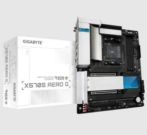 Gigabyte X570S AERO G Motherboard CPU AM4 AMD Ryzen DDR4 2.5GbE LAN WiFi 6 Gigabyte X570S AERO G Motherboard CPU AM4 AMD Ryzen DDR4 2.5GbE LAN WiFi 6