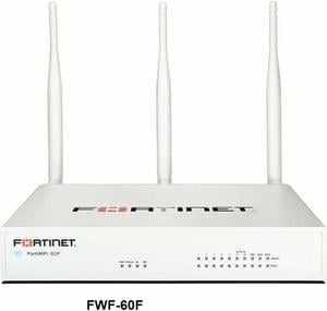 Fortinet FortiWiFi FWF-60F Wireless Network Security Firewall Switch Management