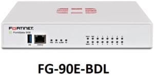 Fortinet FG-90E-BDL (NGFW) Firewall UTM Appliance Bundle with 1 Year 8x5