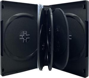 25 Black 8 Disc DVD Cases