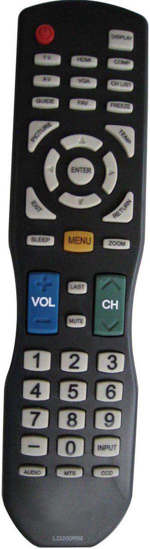 New Apex LED LCD TV Remote Control LD200RM LD220RM LD4088RM Supplied with models: JE3708 LD3288 LD4688 LD4688T LE40H88 LE4012 LD4088