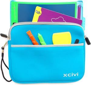 Xcivi Neoprene Protective Carry Case for Boogie Board Magic Sketch Kit (Blue)