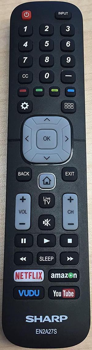 New USARMT EN2A27S Ver. 1 Remote for Sharp N7000U Series 4K Smart TV Models Sharp LC43N7000U LC50N7000U LC55N7000U LC60N7000U LC65N7000U