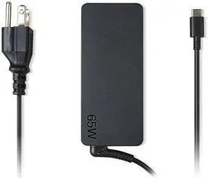 New Genuine Lenovo ThinkPad 65 Watt 20V 3.25A Type-C USB AC Adapter ADLX65YDC2A