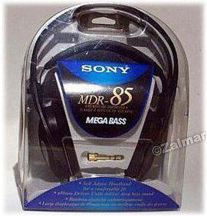 Sony MDR-85 Over-the-Head Mega Bass Stereo Headphones