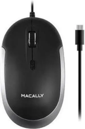 TG3 ELECTRONICS TG-CMS-W-801 Mouse,6 ft L Cable,White,1 in H