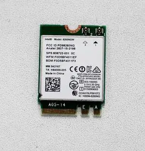 HP Intel Wireless WiFi Network Card 8260NGW 806722-001