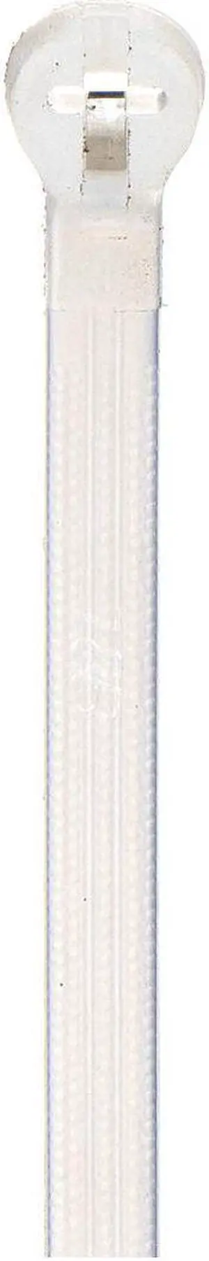 PANDUIT BT8LH-L Cable Tie, 27-1/2 in L, 8 in Max Bundle Dia., Natural, Nylon