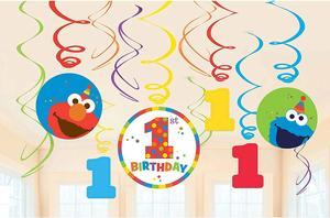Sesame Street Foil Decor