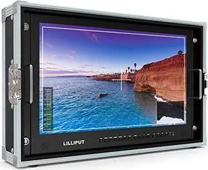 LILLIPUT BM230-4KS 23.8" 4K HDMI Carry-On Broadcast Monitor with SDI, HDR and 3D LUTS with V mount plate by USA official seller VIVITEQ