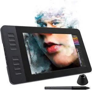 GAOMON PD1161 11.6 Inches HD IPS Graphics Drawing Pen Display with 8 Shortcut Keys and 8192 Levels Battery-Free AP50 Stylus