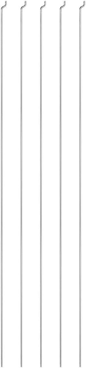 uxcell 1.5mm x 325mm (12.7 Inch) Steel Z Pull/Push Rods Parts for RC Airplane Plane Boat Replacement (Pack of 5)