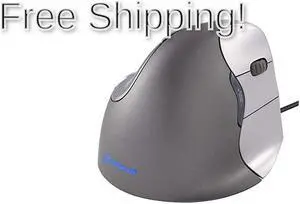 Evoluent VM4R VerticalMouse 4 Right Hand Ergonomic Mouse with Wired USB Conne...