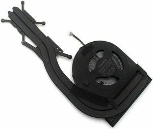 New CPU Cooling Fan with Heatsink Replacement for Lenovo Thinkpad T490 Discrete graphics P/N:01YU186 01YU188