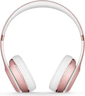 Beats Solo3 Wireless On-Ear Headphones - Apple W1 Headphone Chip, Class 1 Bluetooth, 40 Hours of Listening Time, Built-in Microphone - Rose Gold