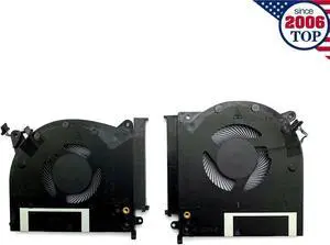 Gpu and Cpu cooling fan for 5V Dell Alienware M15 R2 (Not 12V voltage Version)