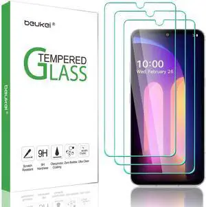 (3 Pack) Beukei for LG V60 and LG V60 ThinQ Screen Protector Tempered Glass, (Not Work with Dual Screen),Anti Scratch, Bubble Free (3 Pack) Beukei for LG V60 and LG V60 ThinQ Screen Protector Tempered Glass, (Not Work with Dual Screen),Anti Scratch, Bubble Free