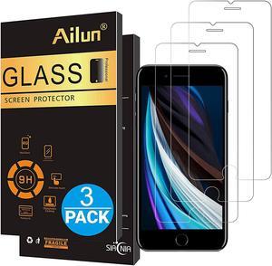 Ailun Screen Protector for Apple iPhone SE 2020 2nd Generation iPhone 876s6 47Inch3 Pack 25D Edge Tempered Glass 025mmCase Friendly