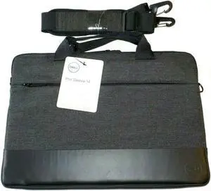 New Dell Professional Sleeve 14 Laptop Notebook Case Gray & Black T65FK