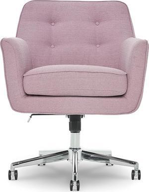 Serta Ashland Memory Foam & Twill Fabric Home Office Cha