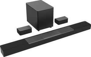 VIZIO - 5.1.2-Channel M-Series Premium Sound Bar with Wireless Subwoofer, Dolby Atmos and DTS:X - Dark Charcoal (M512A-H6)