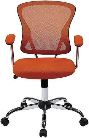 OSP Home Furnishings Juliana Task Chair with Mesh Fabric Seat