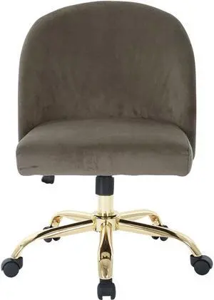 AveSix Layton Home Office Velvet Chair