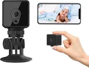 Small Mini Spy Camera 1080P Hd Wifi Hidden Camera,Long Bettery Life,Motion Detection And Night Vision, Surveillance Camera For Indoor Outdoor Car