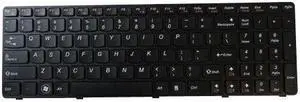 replacement keyboard for Lenovo G570 G575 Z500 Black   25012334