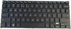 Backlit Keyboard for Dell LatituDE 5175 5179 Laptops - Replace part number  M07PJ