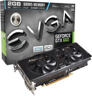 EVGA GeForce GTX 660 FTW w/ EVGA ACX Cooler, 2G GDDR5, 02G-P4-3063-KR