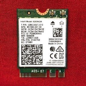 INTEL 8265NGW WIFI CARD G86C0007J510 01AX702