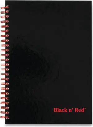 Black n' Red™ Notebook,B5,Hardcover,Twi 400110532