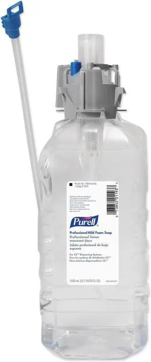 Professional Mild Foam Soap, For CX, CXi, CXT Dispensers, 1500 mL 856504EA