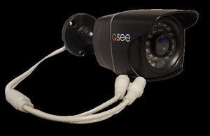 QSee Indoor/Outdoor Night Color Bullet Security Camera 12V QD9701B4 - Black