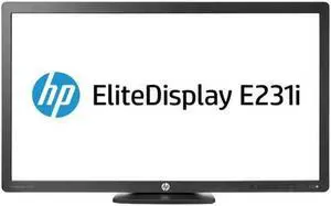 HP ELiteDisplay E231i F9Z10A8#ABA 23" Screen LED-Lit Monitor - Black