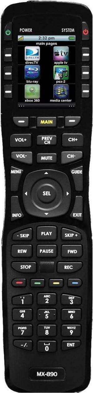 URC MX-890 Remote Control - Black