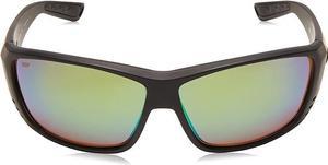 Costa Del Mar Men's Cat Cay Polarized Rectangular Sunglasses - Copper Green