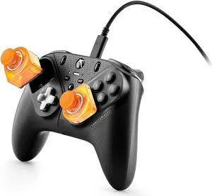 Thrustmaster eSwap S Crystal Orange Pro Wired Controller - Black