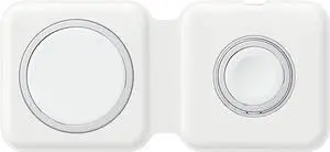 Apple MagSafe Duo Wireless Charger Fast Charging Capability MHXF3AM/A - White Apple MagSafe Duo Wireless Charger Fast Charging Capability MHXF3AM/A - White
